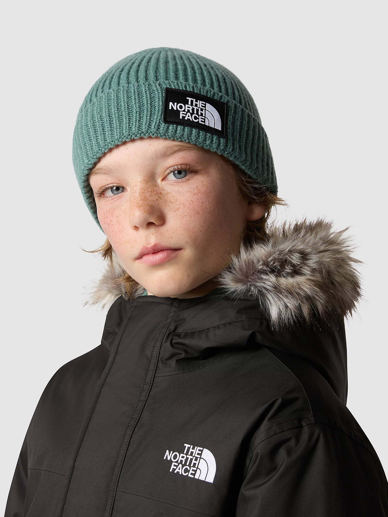 Шапка The North Face Box Logo Cuffed модель NF0A7WGCI0F1 Шапка The North Face Box Logo Cuffed модель NF0A7WGCI0F1 Фото