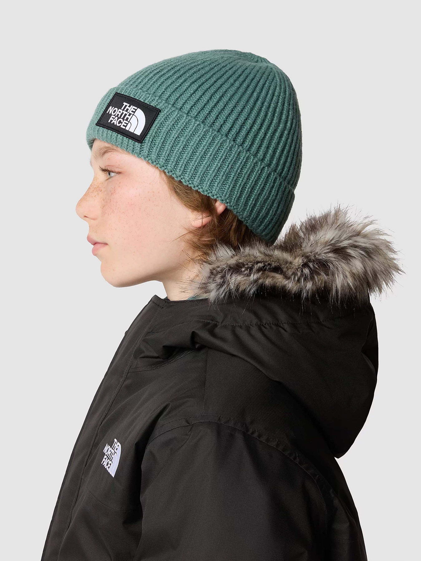 Шапка The North Face Box Logo Cuffed модель NF0A7WGCI0F1 Шапка The North Face Box Logo Cuffed модель NF0A7WGCI0F1 Фото