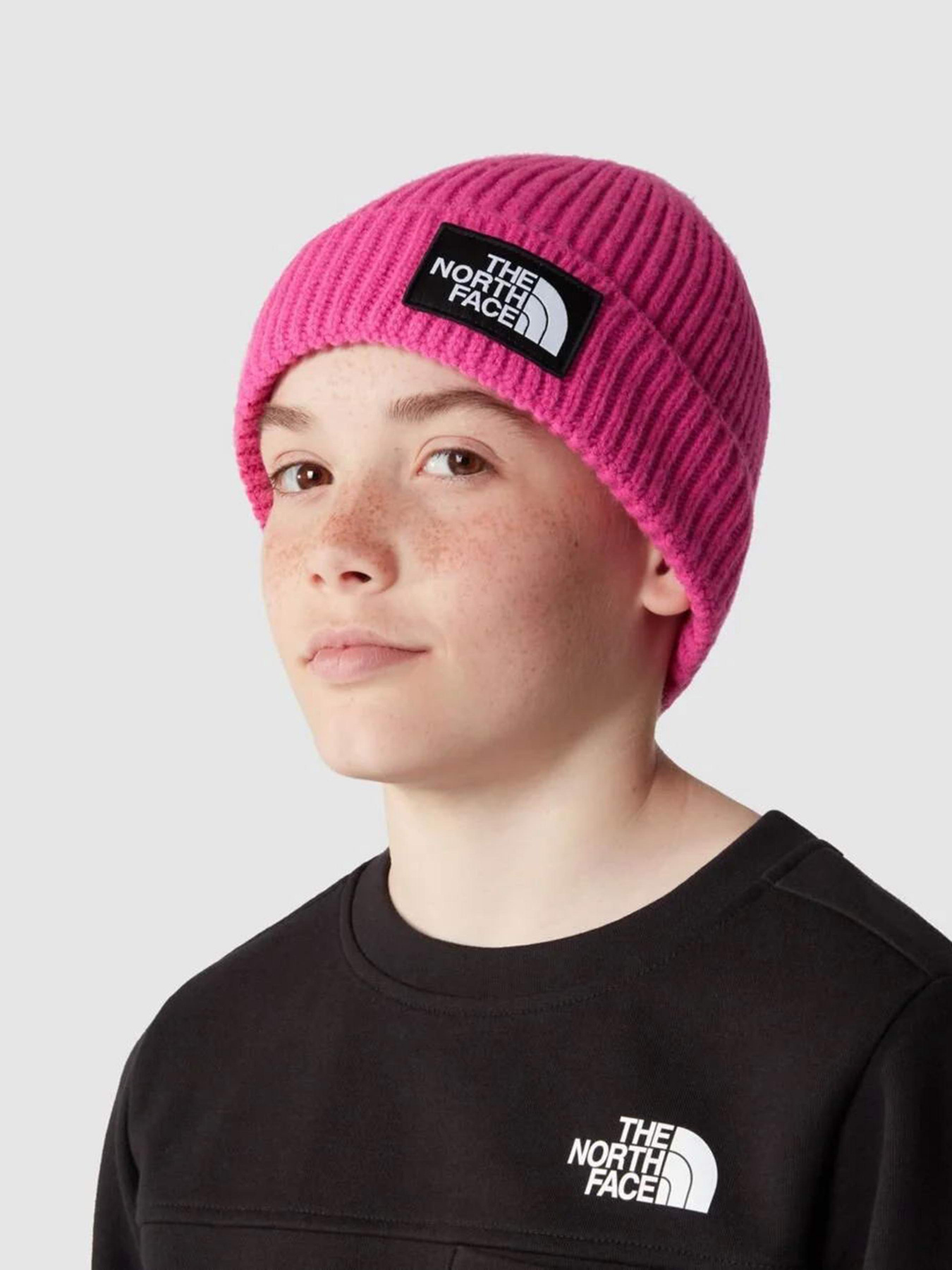 Шапка The North Face Kids Box Logo Cuffed Beanie модель NF0A7WGCWUG1 Фото