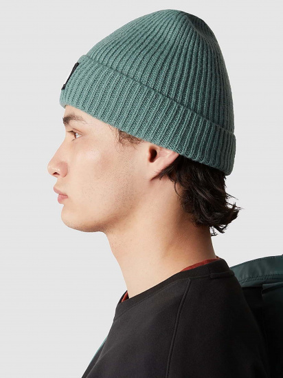 Шапка The North Face Logo Box Cuffed Beanie модель NF0A3FJXI0F1 — фото 3 - INTERTOP