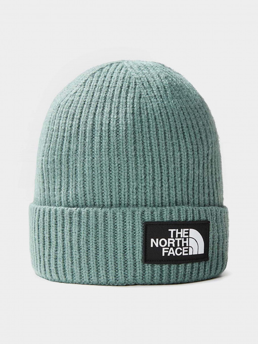 Шапка The North Face Logo Box Cuffed Beanie модель NF0A3FJXI0F1 Фото