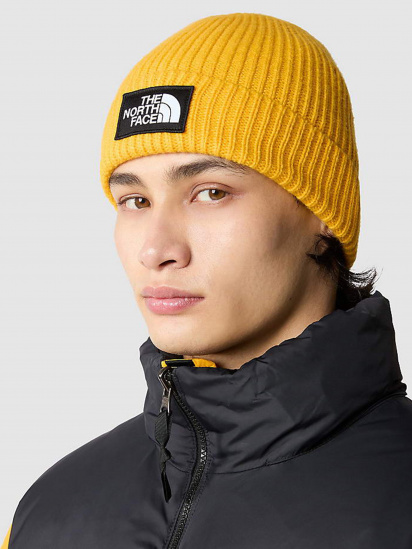 Шапка The North Face Logo Box Cuffed Beanie модель NF0A3FJX56P1 — фото 3 - INTERTOP