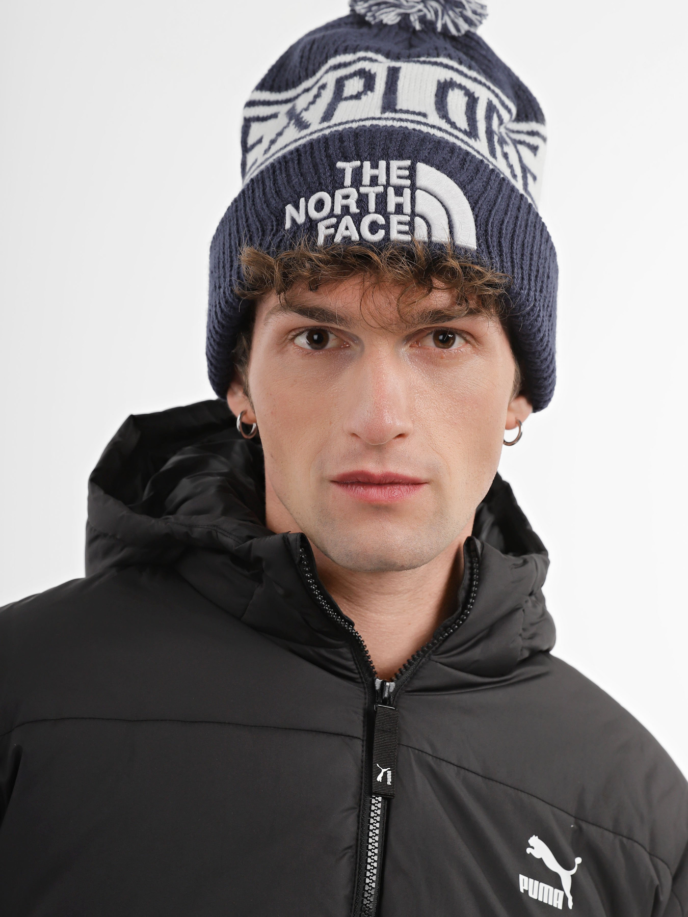 Шапка The North Face Retro TNF™ Pom Beanie модель NF0A3FMPOQ01 Фото