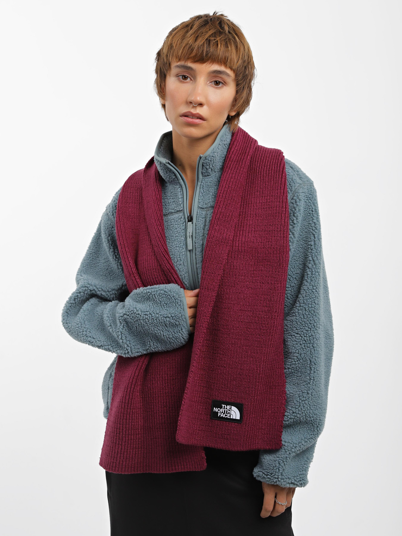 Шарф The North Face Logo Box модель NF0A7RJ2I0H1 Фото