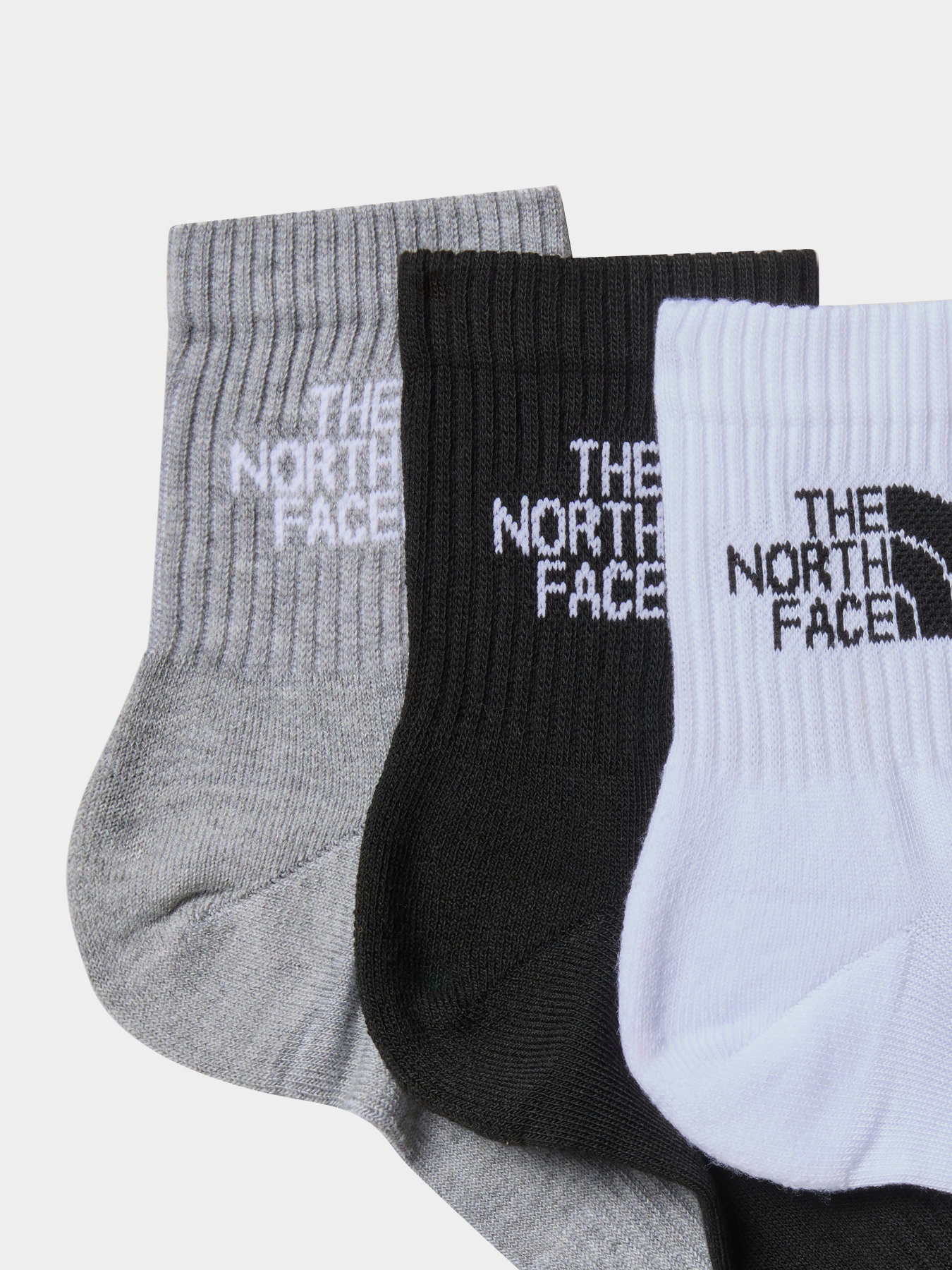 Набор носков The North Face Multi Sport Cush Quarter Sock 3p модель NF0A882G3OW1 Фото
