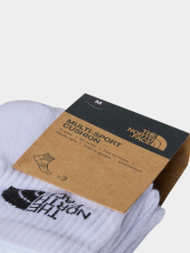 Набір шкарпеток The North Face Multi Sport Cush Quarter Sock 3p модель NF0A882GFN41 Фото