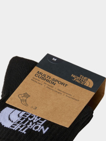 Набор носков The North Face Multi Sport Cush Quarter Sock 3p модель NF0A882GJK31 Фото