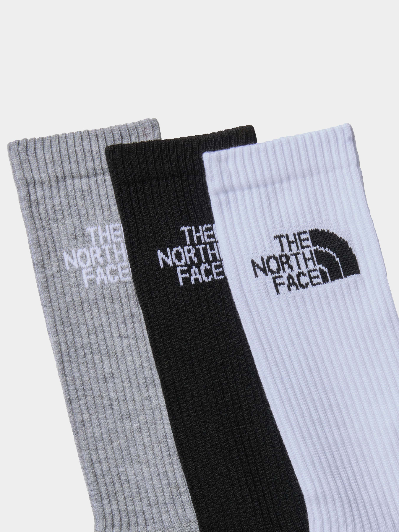 Набор носков The North Face Multi Sport Cush Crew Sock 3p модель NF0A882H3OW1 Набор носков The North Face Multi Sport Cush Crew Sock 3p модель NF0A882H3OW1 Фото