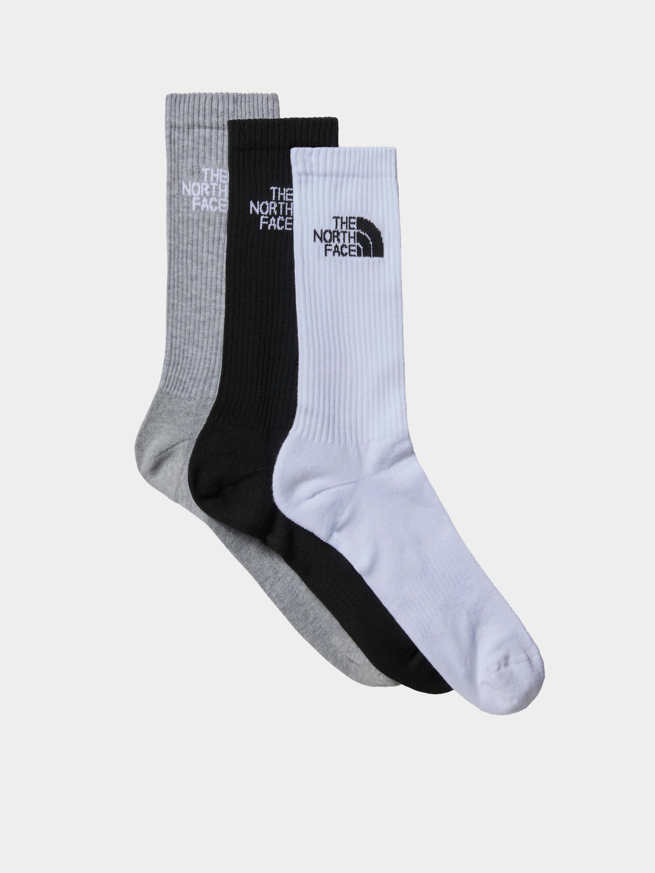 Набор носков The North Face Multi Sport Cush Crew Sock 3p модель NF0A882H3OW1 Набор носков The North Face Multi Sport Cush Crew Sock 3p модель NF0A882H3OW1 Фото