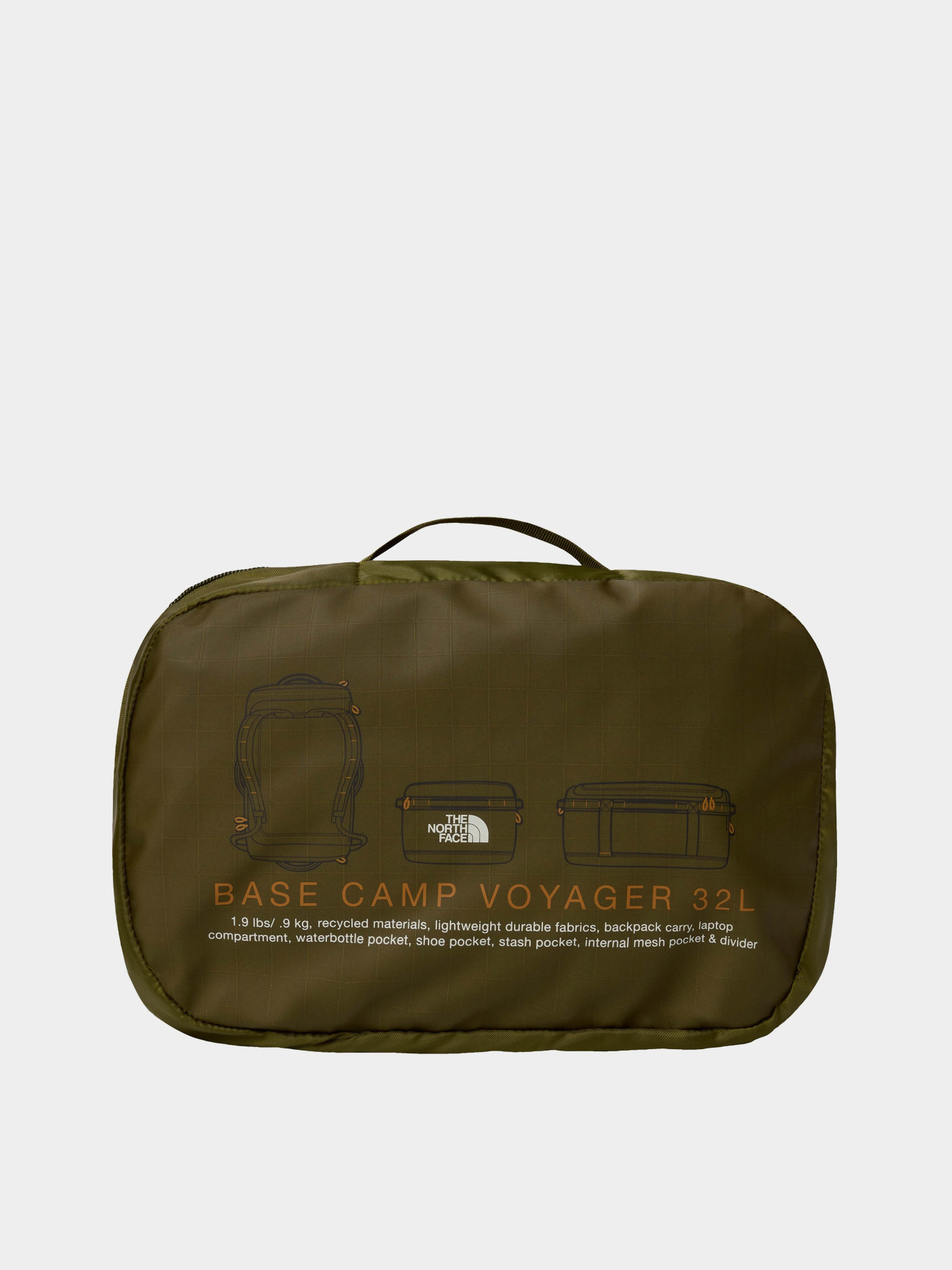 Дорожная сумка The North Face Base Camp Voyager Duffel 32l модель NF0A52RRXI41 Фото