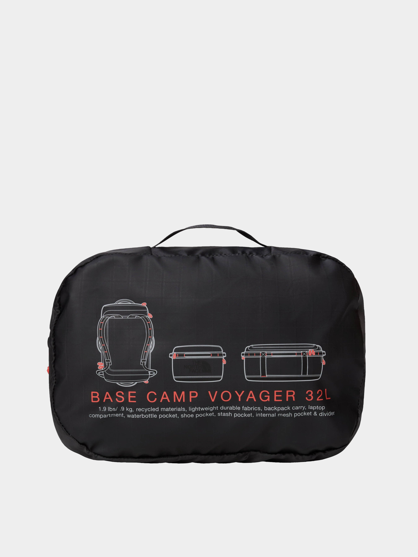 Сумка The North Face Base Camp Voyager Duffel 32l модель NF0A52RRQN21 Фото