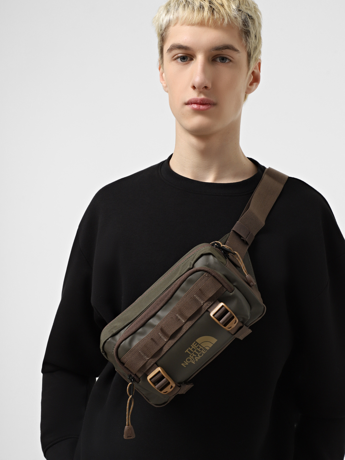 Поясная сумка The North Face Base Camp Lumbar модель NF0A8BK5B7I1 Фото