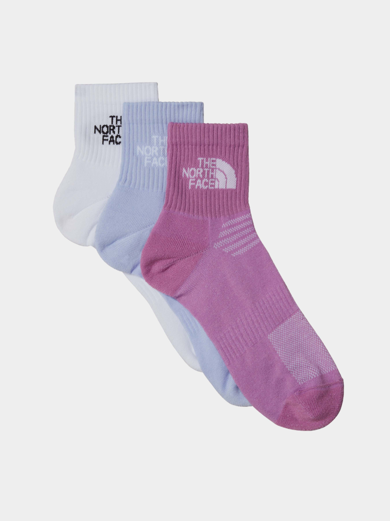 Набір шкарпеток The North Face Multi Sport Cush Quarter Sock 3p модель NF0A882GA4I1 Фото