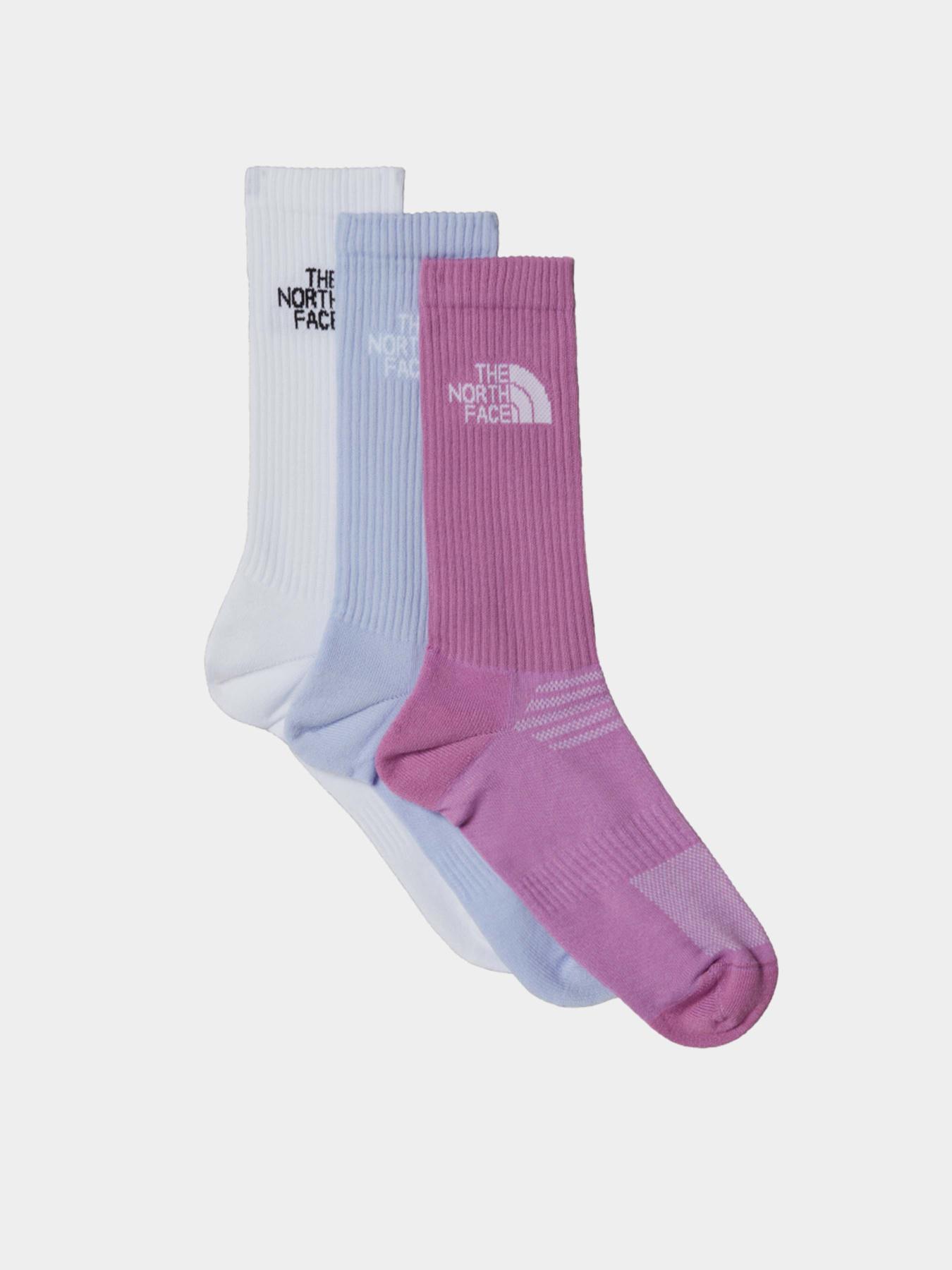 Набір шкарпеток The North Face Multi Sport Cush Crew Sock 3p модель NF0A882HA4I1 Фото