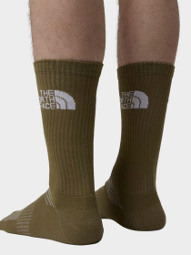 Набір шкарпеток The North Face MULTI SPORT CUSH CREW SOCK 3P модель NF0A882HN6T1 Фото
