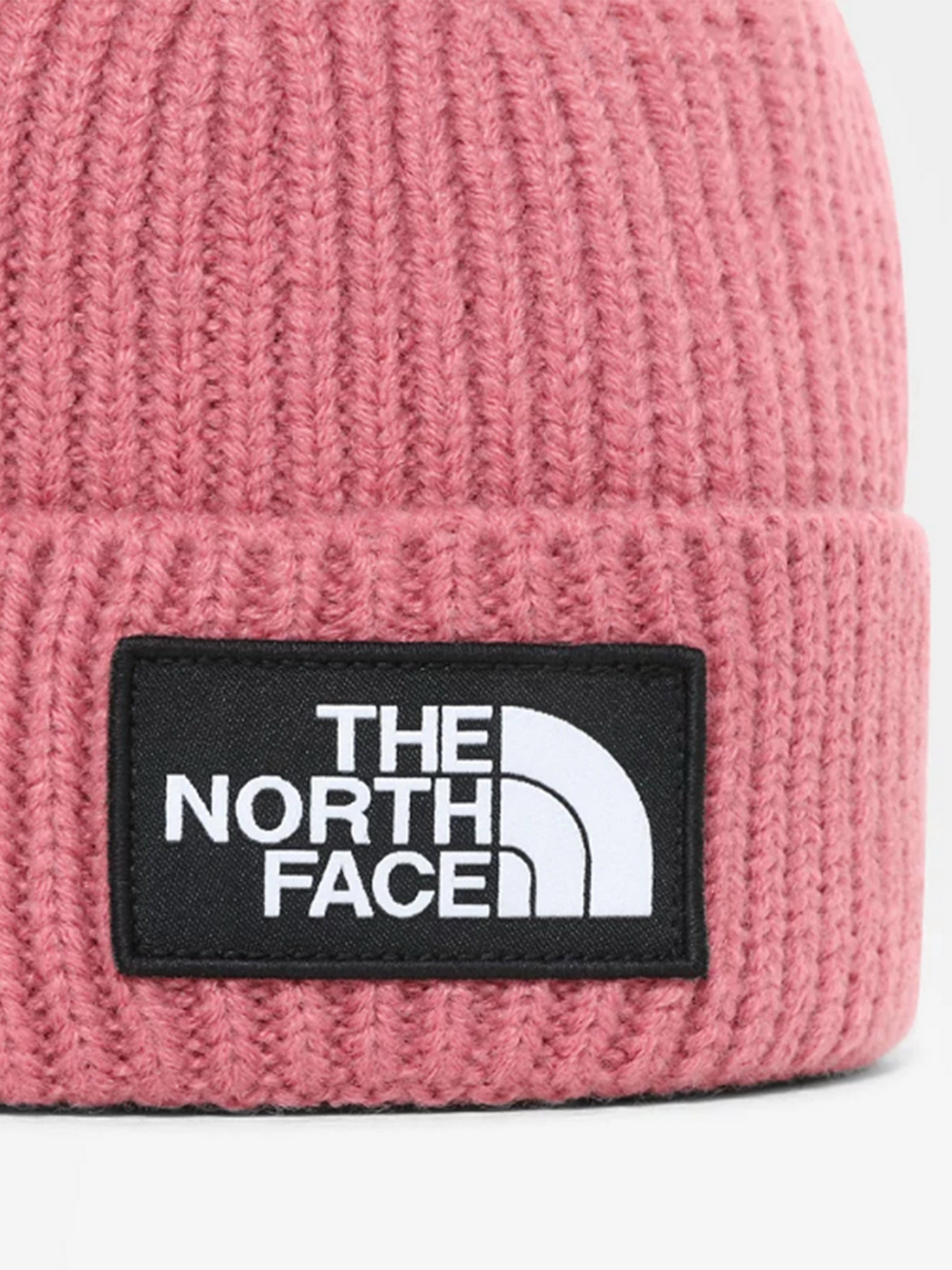 Шапка The North Face Logo Box Cuffed модель NF0A3FJXRN21 Фото