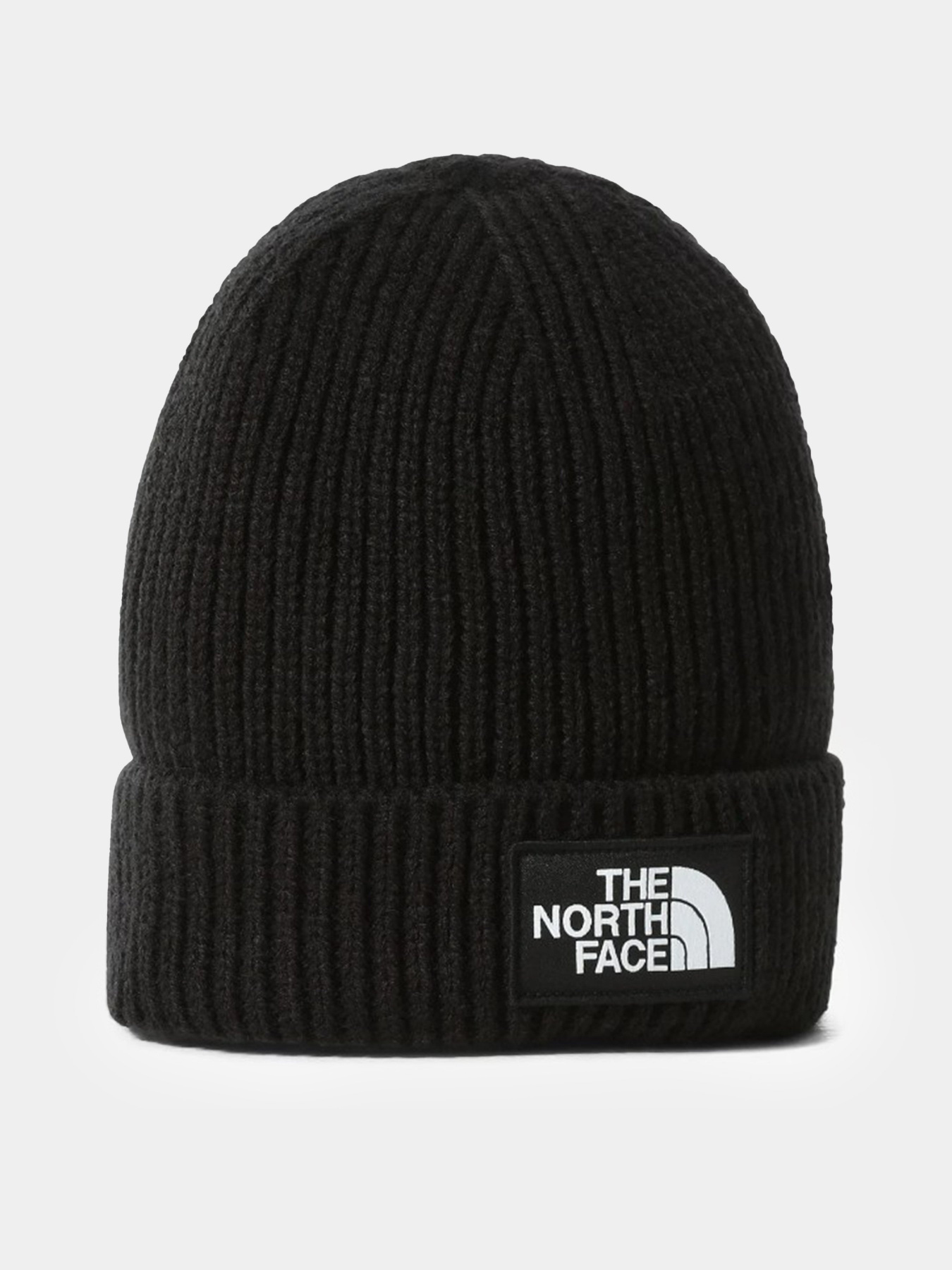 Шапка The North Face Logo Box Cuffed модель NF0A3FJXJK31 Фото