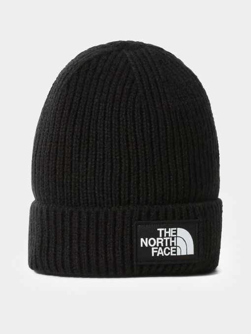 Шапка The North Face Logo Box Cuffed модель NF0A3FJXJK31 Фото