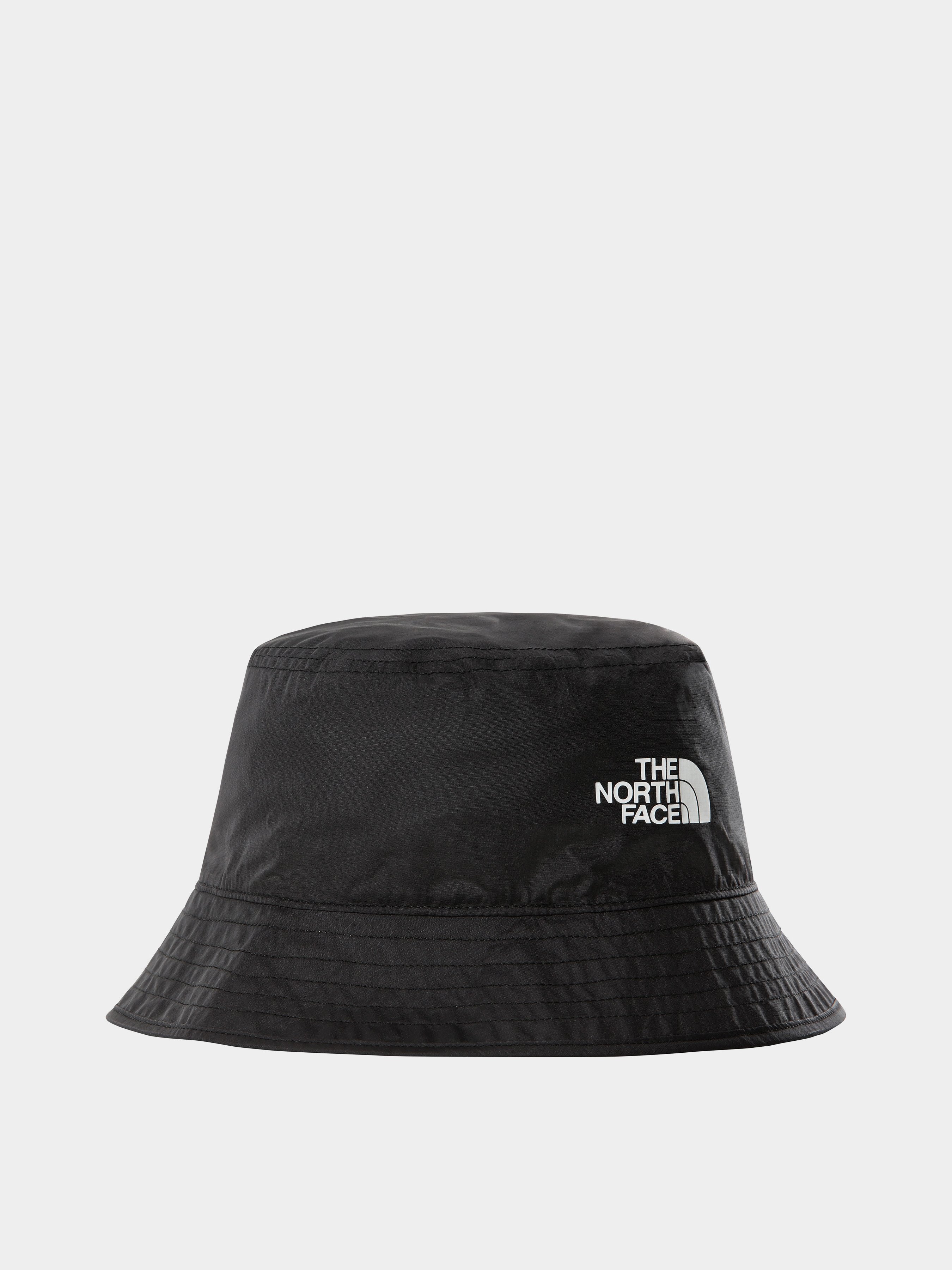 The North Face Reversible Sun Stash Панама (XV646) Унісекс, колір - Чорний, матеріал - Поліестер