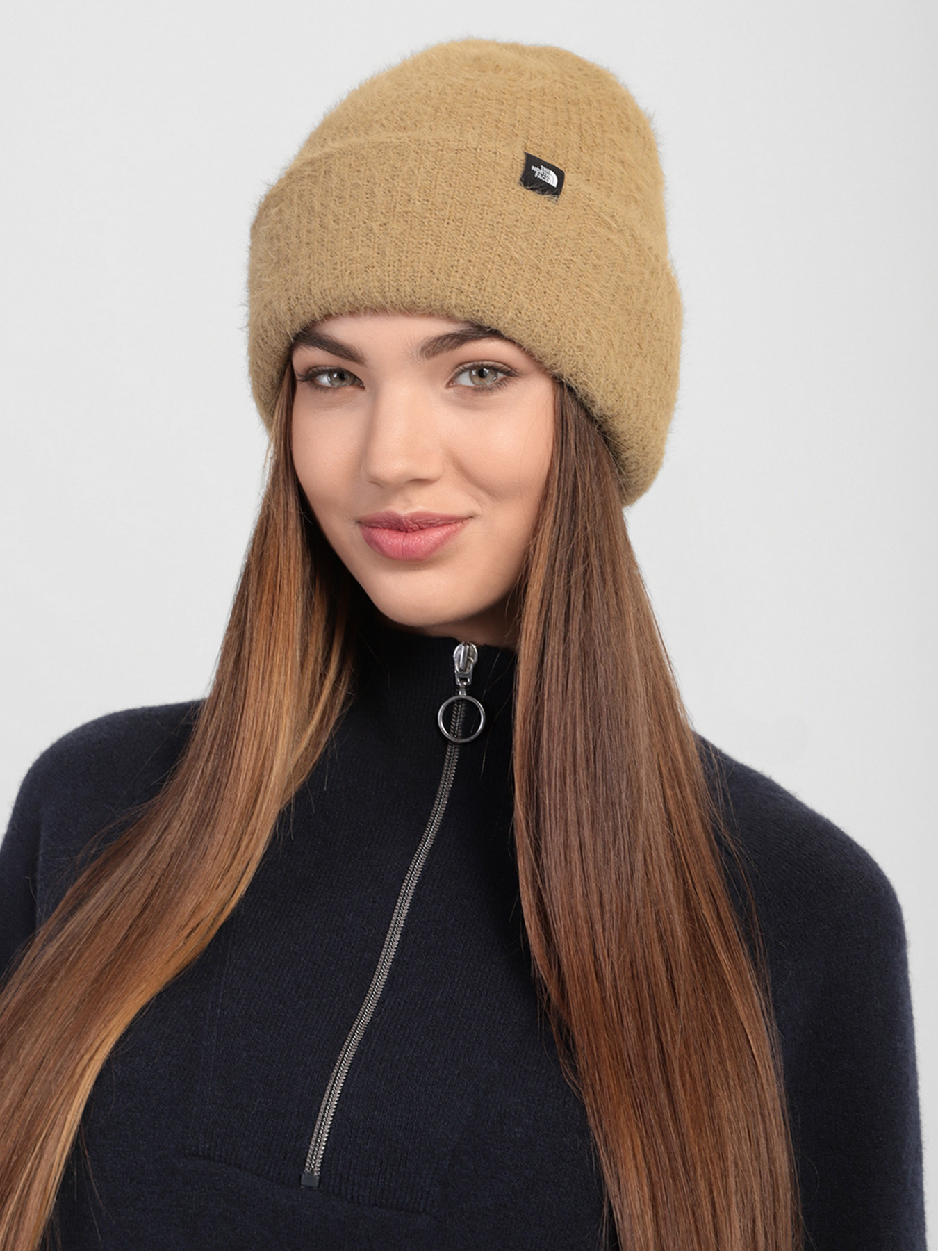 Шапка The North Face Plush Beanie модель NF0A3FLXPLX1 Фото