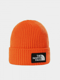 Шапка The North Face Logo Box Cuffed Beanie модель NF0A3FJXA6M1 Фото