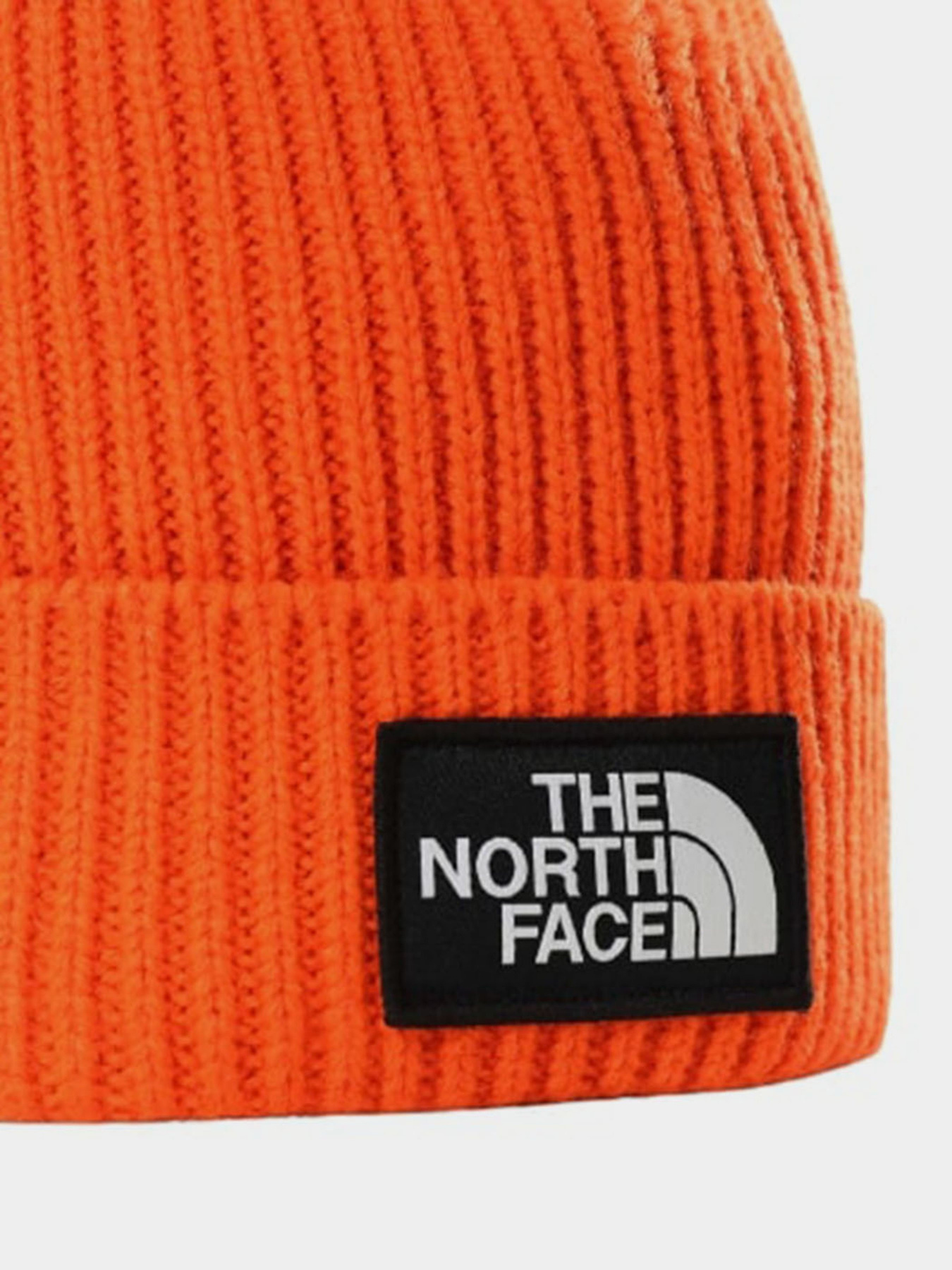 Шапка The North Face Logo Box Cuffed Beanie модель NF0A3FJXA6M1 Фото