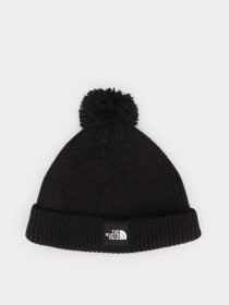 Шапка The North Face Littles Box Logo Pom Beanie модель NF0A4VSLJK31 Фото