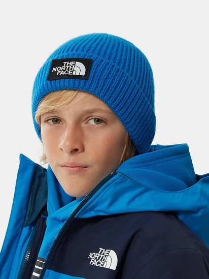 Шапка The North Face Youth TNF™ Logo Box Cuffed Beanie модель NF0A3FMVT4S1 — фото 4 - INTERTOP