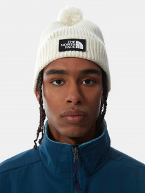 Шапка The North Face Logo Box Pom Beanie модель NF0A3FN311P1 Фото