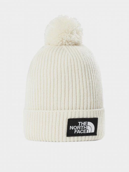 Шапка The North Face Logo Box Pom Beanie модель NF0A3FN311P1 Фото