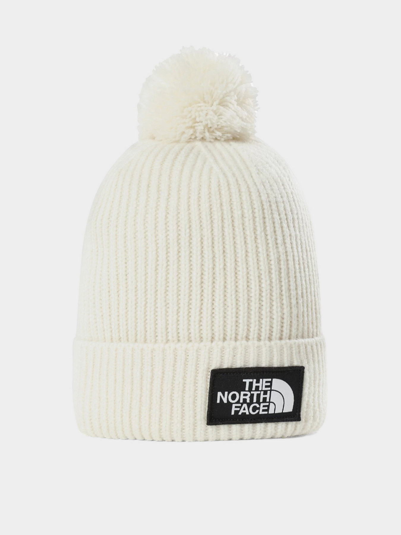 Шапка The North Face Logo Box Pom Beanie модель NF0A3FN311P1 Фото