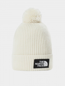 Шапка The North Face Logo Box Pom Beanie модель NF0A3FN311P1 Фото