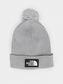 Шапка The North Face Logo Box Pom Beanie модель NF0A3FN3ZDK1 Фото