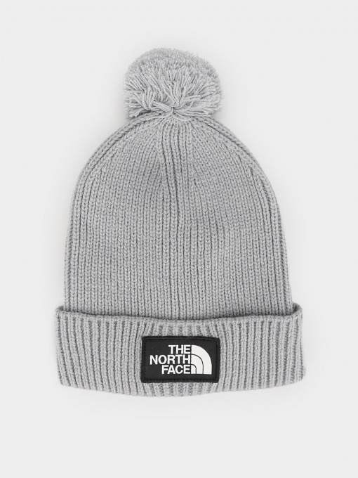 Шапка The North Face Logo Box Pom Beanie модель NF0A3FN3ZDK1 Фото