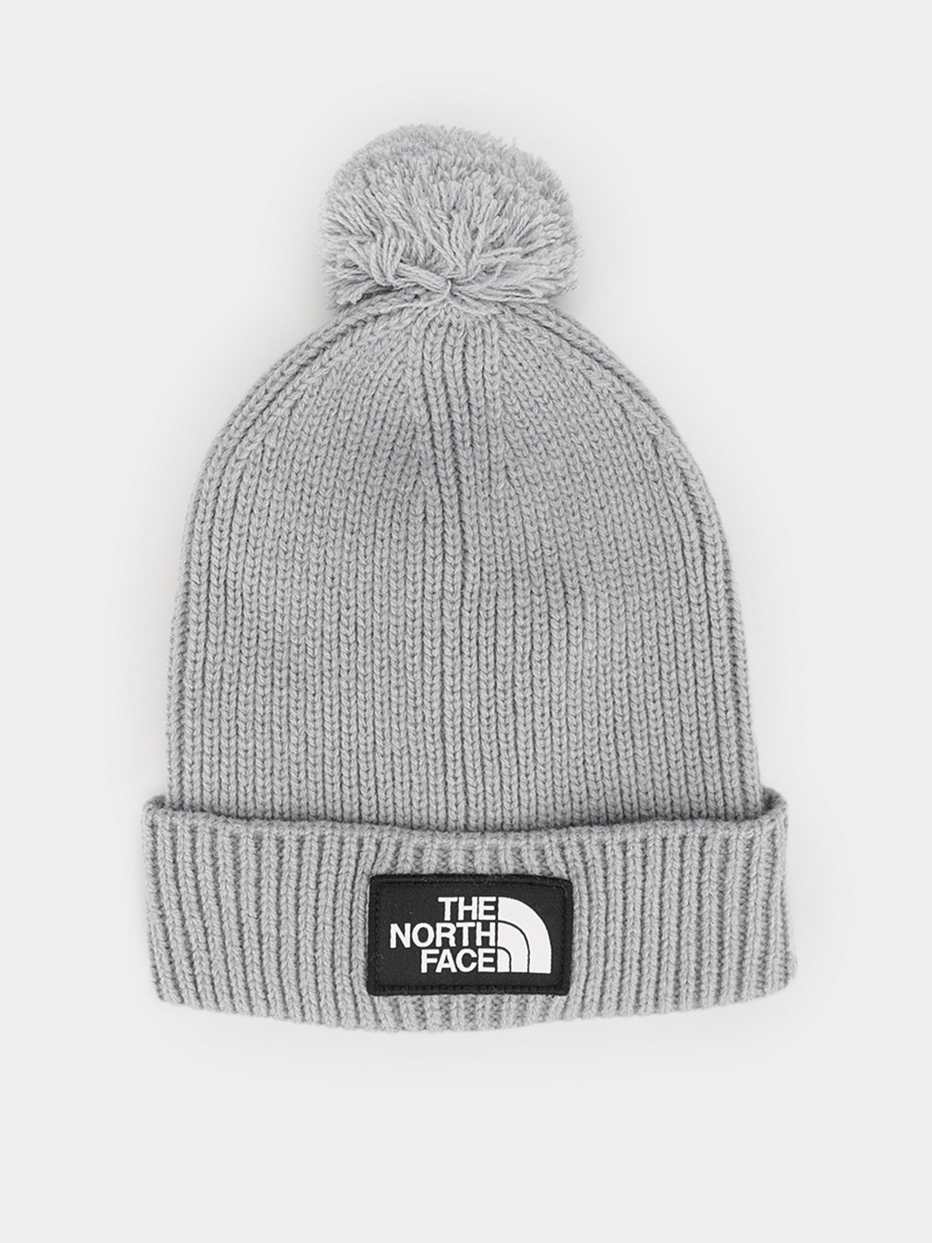 Шапка The North Face Logo Box Pom Beanie модель NF0A3FN3ZDK1 Фото