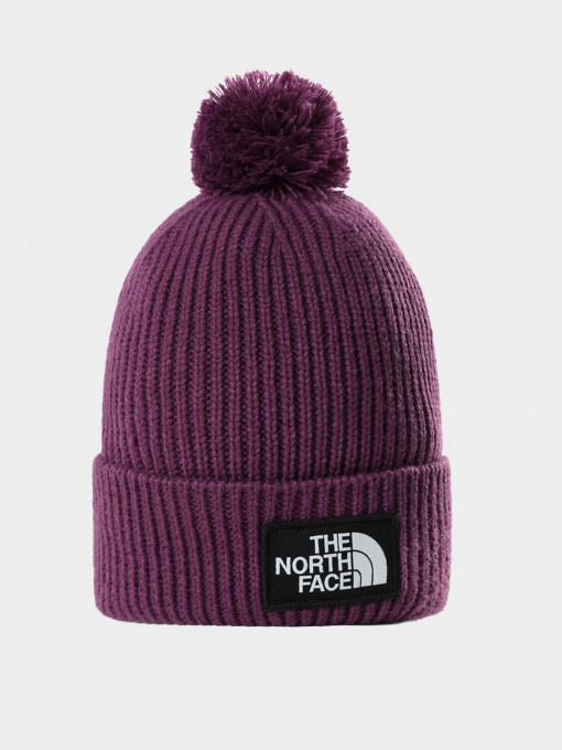 Шапка The North Face Logo Box Pom Beanie модель NF0A3FN30H51 Фото
