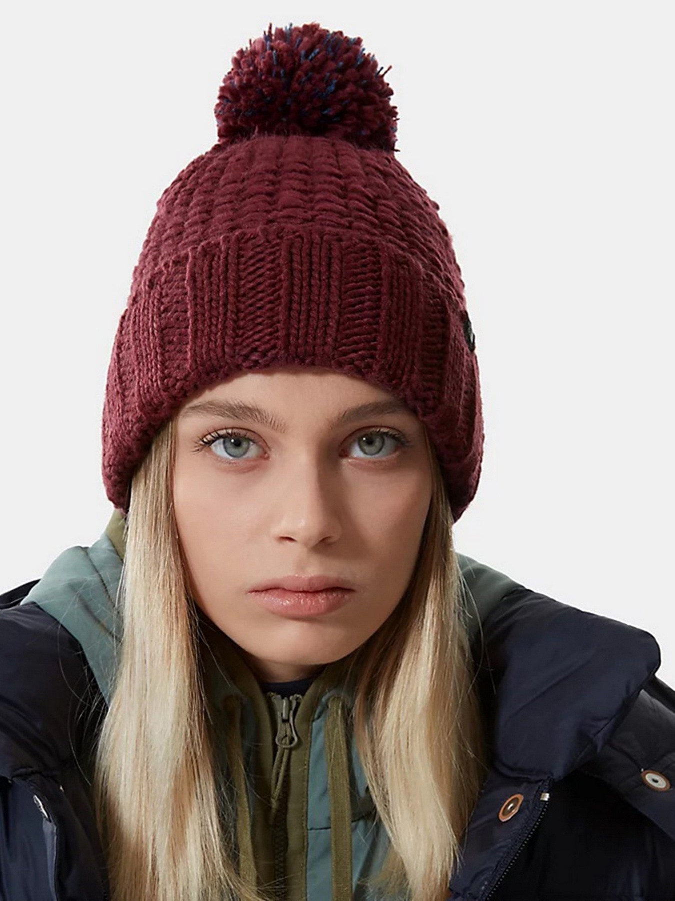 Шапка The North Face Cozy Chunky Beanie модель NF0A354AD4S1 Фото