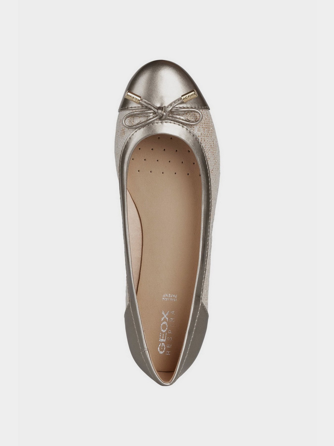 Балетки Geox Charlene модель D16Y7C-0EWHI-C6738 Фото