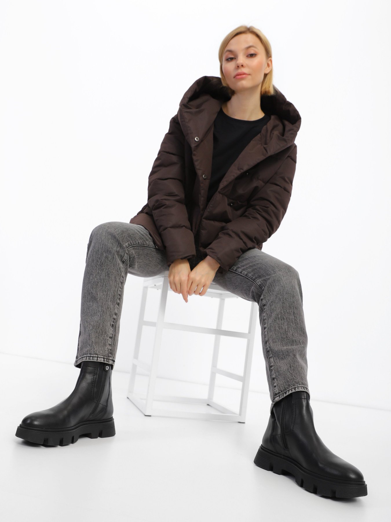 Черевики Geox Vilde модель D26UAI-085KB-C9999 Фото