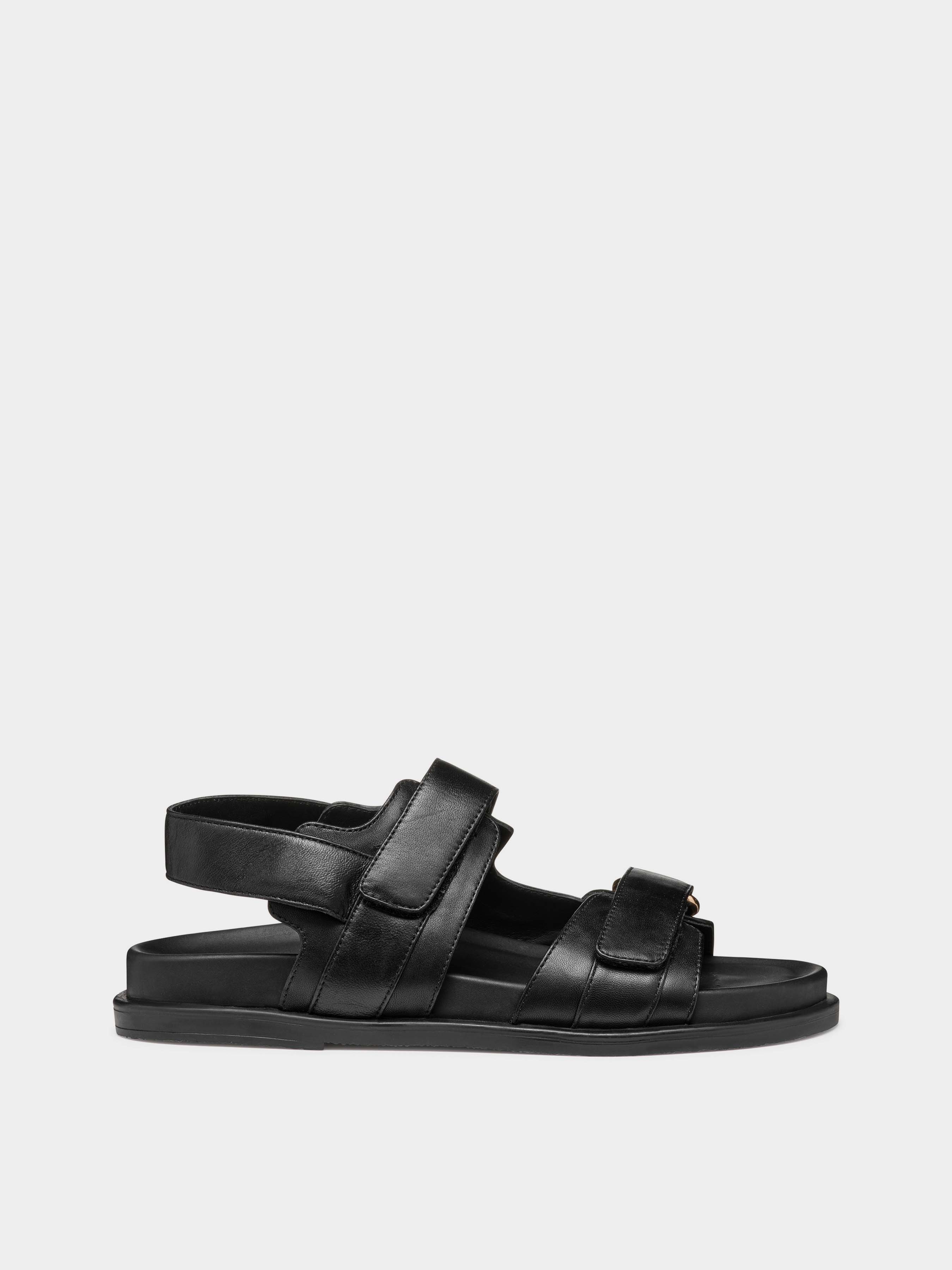 Шкіряні Жіночі Сандалії Geox Adelash (XW5698) колір чорний