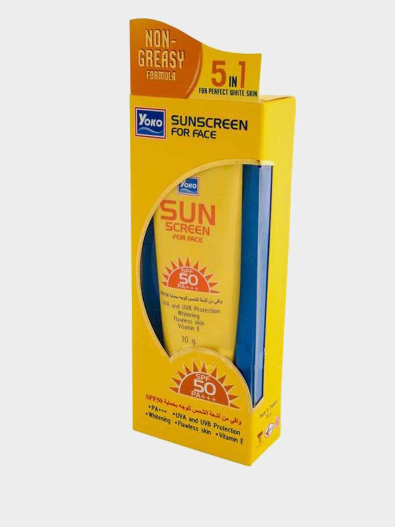 SUNSCREEN FOR FACE SPF 50 PA + YOKO модель 14124 Фото