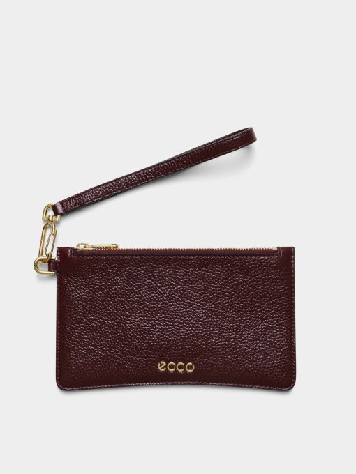Кошельки ECCO Wristlet Soft Shine Leather Pouch модель 910798690395 Фото