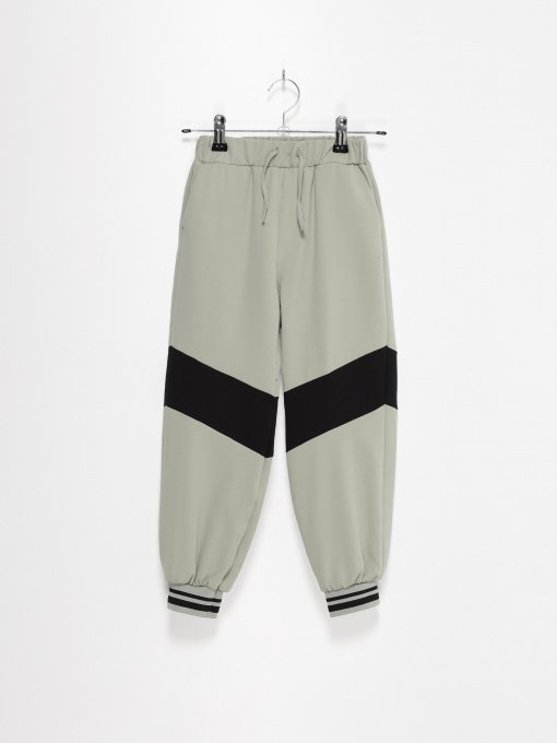 Повседневные штаны ZARA модель 1639/706/500_с.зелений з чорним Фото