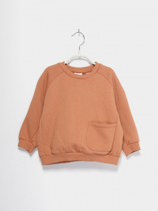 Свитшот ZARA модель 1880/347/7320_с.коричневий Фото