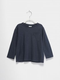 Лонгслів ZARA модель 1880/558/515_т.синій Фото