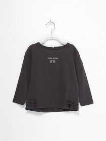 Лонгслів ZARA модель 2335/310/8980_т.сірий Фото