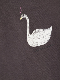 Лонгслив ZARA модель 2335/316/8980_т.сірий комб. Фото