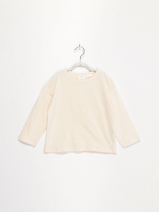 Лонгслив ZARA модель 3402/310/620_с.бежевий Фото