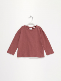 Лонгслів ZARA модель 3402/310/620_т.рожевий Фото