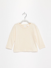 Лонгслів ZARA модель 3402/559/607_с.бежевий Фото